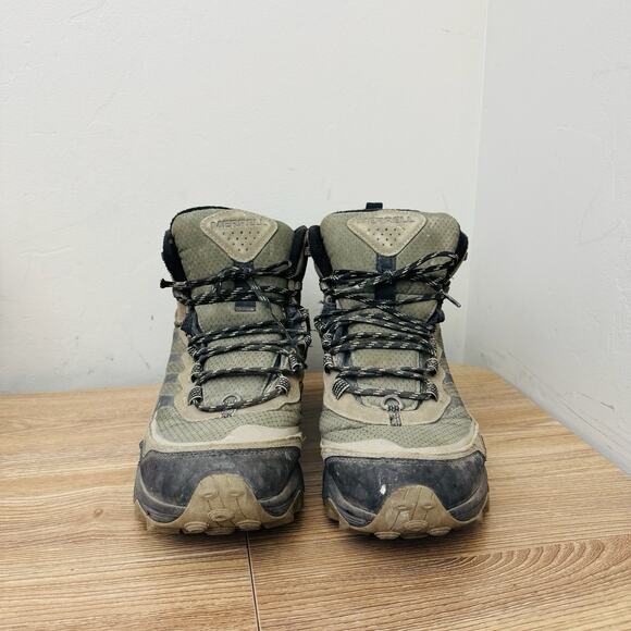 Merrell Moab Speed 2 Green Hiking Boots Men’s Size 12 - Picture 3 of 10